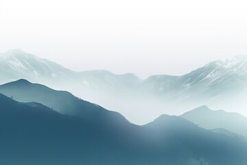 Abstract winter background. AI generated art illustration.
