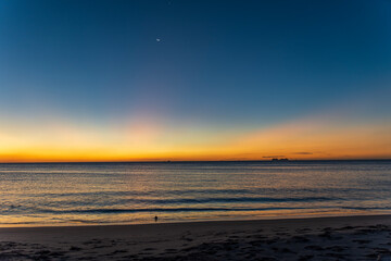 Obraz premium sunset on the beach