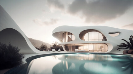 Fototapeta premium luxury hotel