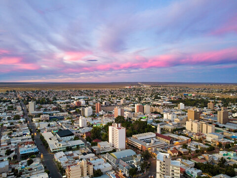 Foto aerea trelew chubut
