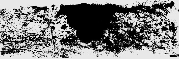 Black and white background Grunge brush strokes. Textured background suitable for banners, stories, social media posts, patterns, etc.