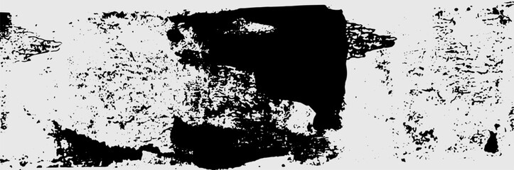 Fototapeta na wymiar Black and white background Grunge brush strokes. Textured background suitable for banners, stories, social media posts, patterns, etc.