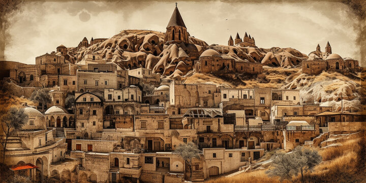 cappadocia City, Famous places collage