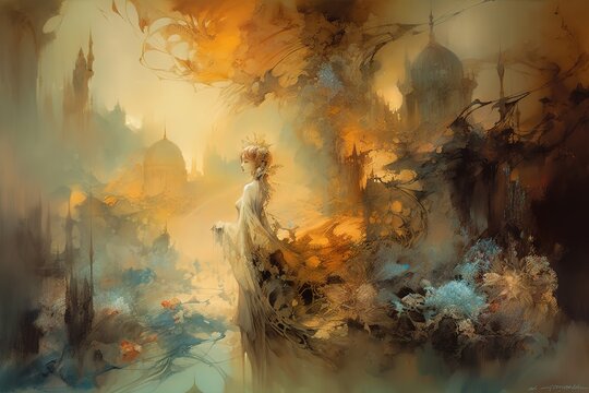 Law of attraction by Anne Bachelier, Generative AI
