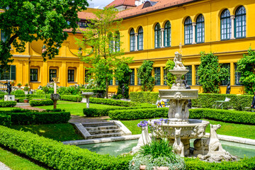famous Lenbachhaus Museum in Munich - Bavaria