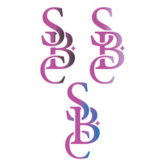 Obraz premium Luxury monogram business Logo design. 