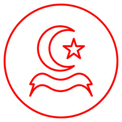 red logo icon
