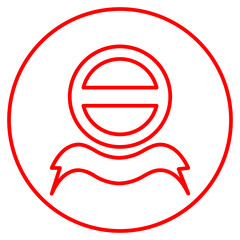 red logo icon