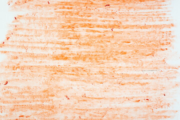 material with orange oil pastel material background