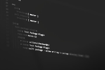 Swift config file, black and white selectable.