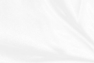 Fototapeta premium Smooth elegant white silk or satin luxury cloth texture can use as wedding background. Luxurious background design