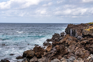 Impressionen von der K&uuml;ste bei Buenavista del Norte auf der Kanareninsel Teneriffa.