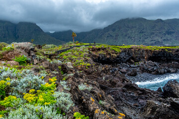 Impressionen von der Küste bei Buenavista del Norte auf der Kanareninsel Teneriffa.