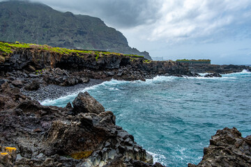 Impressionen von der Küste bei Buenavista del Norte auf der Kanareninsel Teneriffa.
