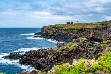 Impressionen von der Küste bei Buenavista del Norte auf der Kanareninsel Teneriffa.