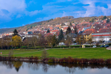 Fototapeta na wymiar Ochsenfurt, Landkreis Würzburg (Bayern)