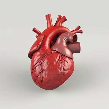 photorealistic human heart, Generate Ai