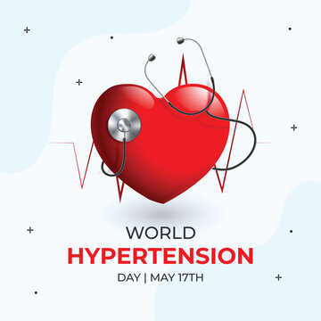 Free Vector World hypertension day Illustration