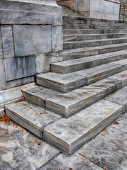 Stone Steps At The Library