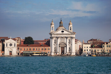 Fototapeta na wymiar Church of Santa Maria del Rosario. Venice, Italy