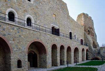 Neamt Citadel. Medieval fortress near Targu Neamt. Romania