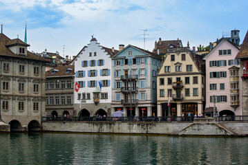 Historic city center, Zurich, Switzerland