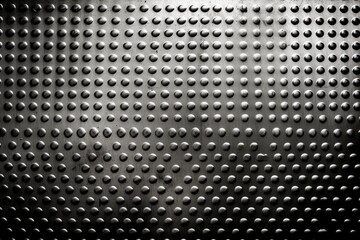 monochromatic image of a textured metal surface. Generative AI