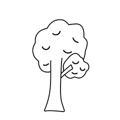 Tree Lineart