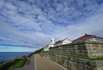 地蔵埼園地と美保関灯台