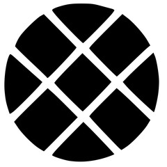 black icon shape