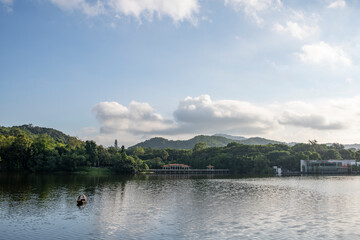 Obraz premium Luhu Park, Guangzhou, China