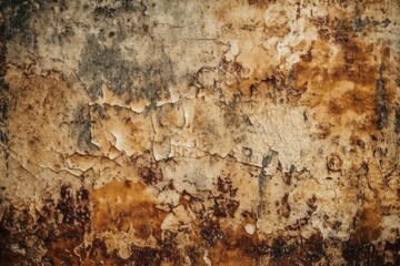 weathered and paint-chipped wall with a vintage aesthetic. Generative AI
