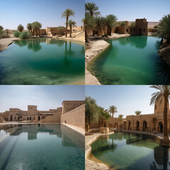 pool in the hotel