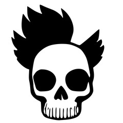 black and white of icon shape