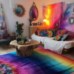 Rainbow Room, Interior, AI