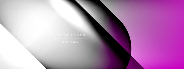 Shadow lines vector techno banner and light effects. Techno Illustration For Wallpaper, Banner, Background, Card, Book Illustration, landing page