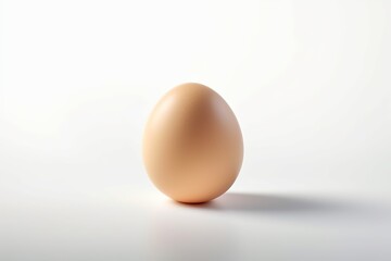 egg on white background, Generative AI