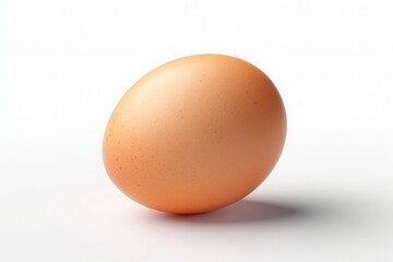 egg isolated on white background, Generative AI