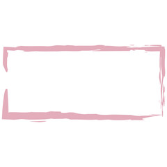 Rectangle Brush Stroke Frame