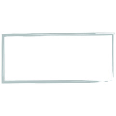 Obraz premium Rectangle Brush Stroke Frame