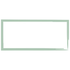 Rectangle Brush Stroke Frame