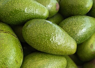 avocados in the farmer's market
