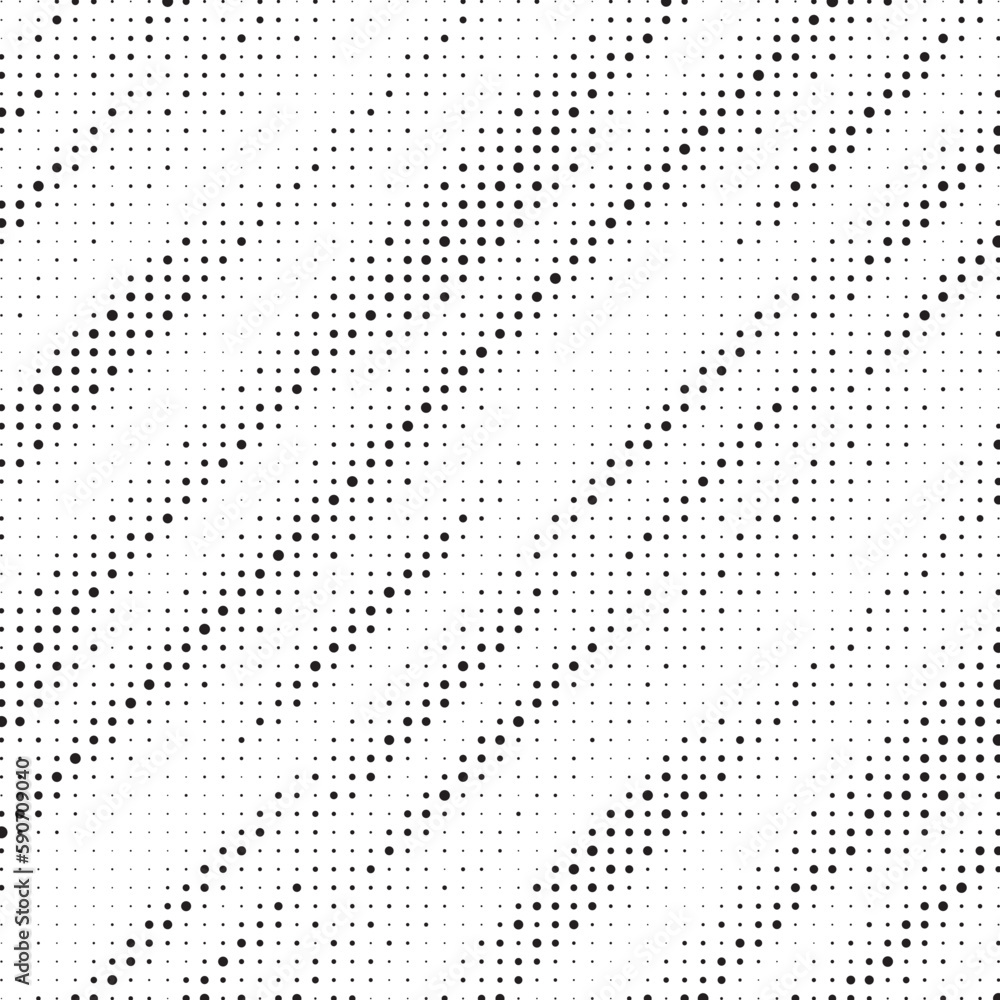 Aufkleber halftone vector background. monochrome halftone pattern. abstract geometric dots background. pop art