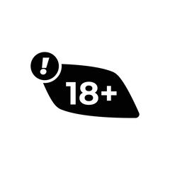 Top choice of Under 18 Years Old icon vector, illustration logo template in trendy style. Editable graphic resources for many purposes.