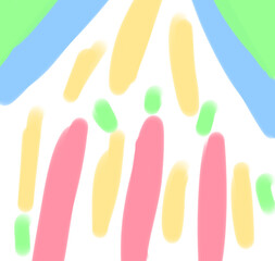 Colorful watercolor abstract texture art design 