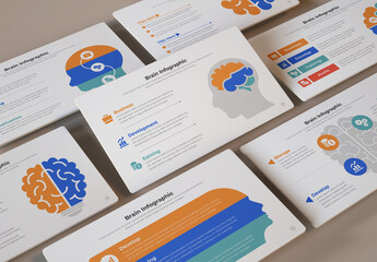 Brain Infographic Design Template