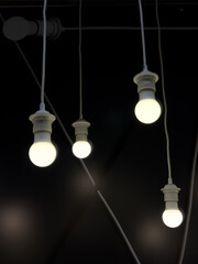 decorative lamps in a room
