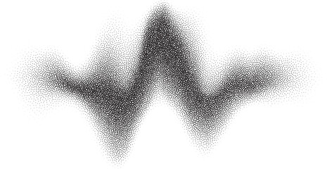 Splatter spray splash. Grunge abstract ink wavy drop. Grainy noise shadow. Shapes with sand effect