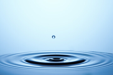 water drop splash. drop of water. water drop falling