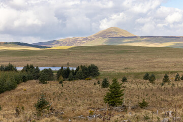 View of Lomond Hills Regional Park, Scotland